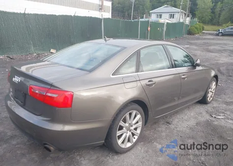 2013 Audi A6 2.0T Premium из США, поврежденный, VIN WAUGFAFC1DN107083